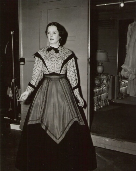 MaryAstor Little Women 1949 Costume Test